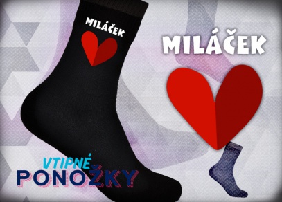 Vtipné ponožky pro miláčka