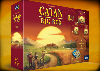 CATAN Big box - legendární hra od Albi