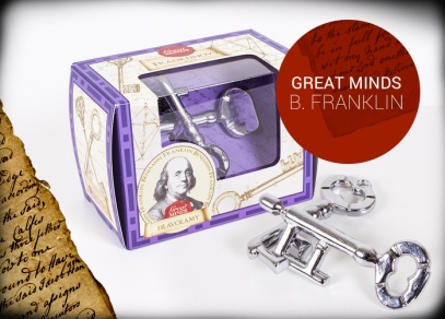 Great Minds - Franklinovy klíče - hlavolam od ALBI