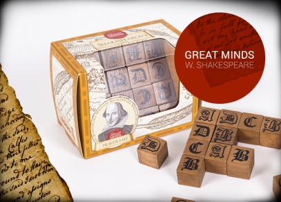 Great Minds - Shakespearovy verše - hlavolam od ALBI