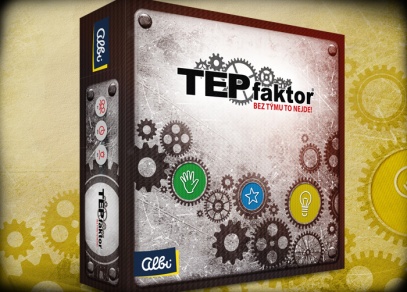TEPfaktor - týmová párty hra na motivy populární teambuildingové aktivity