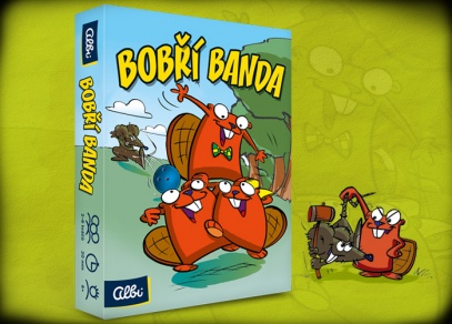 Bobří banda - reedice populární karetní hry od ALBI
